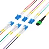 EFB Elektronik MPOF12LCOS2-2 MPO-PLUS/APC(F)-LC Trunk-Kabel OS2 12 Fasern Typ B LSZH Gelb 2m