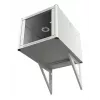 EFB Stützelement für Wandgehäuse Tiefe 800 mm RAL 9005 2er-Set (691900TS)