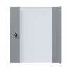 EFB Elektronik Glastür für X-Rack Wandgehäuse 12U Grau RAL 7035 (WGX-TUR12GR.G)