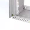 EFB Elektronik Glastür für X-Rack Wandgehäuse 12U Grau RAL 7035 (WGX-TUR12GR.G)
