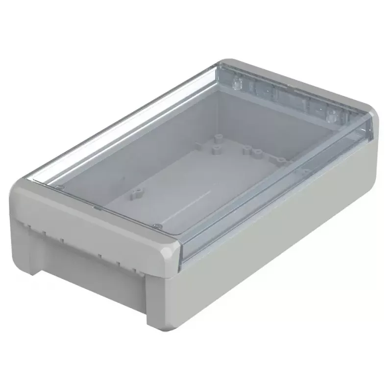 BOPLA EUROMAS II Wandgehäuse, Polycarbonat, Lichtgrau (RAL 7035), 60x125x231 mm 96025225