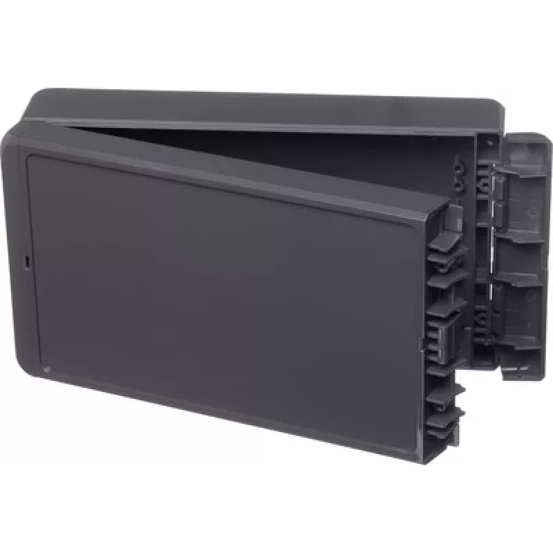 BOPLA CombiNorm-Connect Wandgehäuse, Polycarbonat, Graphitgrau RAL 7024, 231 x 125 x 60 mm 96015224
