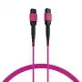 EFB Elektronik MPO-PLUS OM4 8-Faser Typ B LSZH Patchkabel, Erika-Violett, 3m MPOF8MPOFOM4-3
