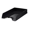 LEITZ Esselte Fusion A4 Briefablage, Schwarz, Stapelbar, 10er-Pack (623692)