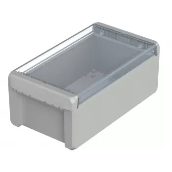 BOPLA EUROMAS II Wandgehäuse, Polycarbonat, Lichtgrau (RAL 7035), 231 x 125 x 90 mm, IP65, IK07 96025235