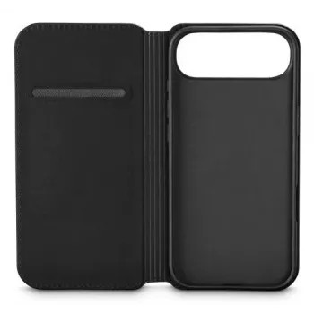 Black Rock Booklet Slim Folio Hülle für Apple iPhone Air, Schwarz 00229699