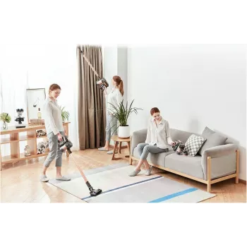 Midea P8 Plus kabelloser Stielstaubsauger mit Selbstentleerungsstation, 25 kPa Saugkraft, 60 min Laufzeit, HEPA-Filtration, LED-Display