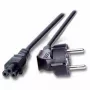 EFB Elektronik EK550.1,8 Netzkabel 1,8 m Schwarz CEE 7/7 auf IEC C5