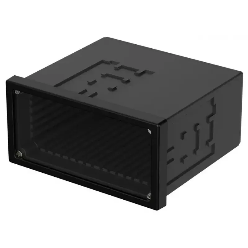 Bopla NGS 9408 UNINORM Einbaugehäuse, 96 x 48 x 85 mm, Schwarz RAL 9005 17940801.MT1