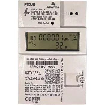 NZR Drehstromzähler 3 x 230/400V 5(60)A MID-zertifiziert 23030627