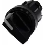 Siemens SIRIUS ACT 3SU10022BC100AA0 Wahlschalterkopf, 22 mm, 2-Positionen, Rastend, Schwarzer Kunststoff-Frontring, Beleuchtungsfähig