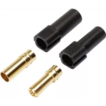 Reely XT150 vergoldetes Steckverbinder-Set, 150A, Schwarz XT150 Schwarz