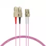 EFB-Elektronik Duplex Jumper LC-SC 50/125µ OM4 LSZH Erika Violett 2,0mm 30m O0323.30