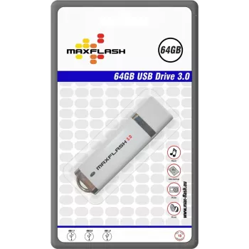 MEMORYSOLUTION MAXFLASH 64GB USB 3.0 Highspeed-USB-Stick, Retail