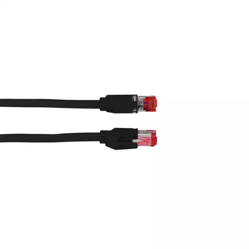 EFB-Elektronik Cat.7 S/FTP LSZH Patchkabel, RJ45, Schwarz, 3m K0700SW.3