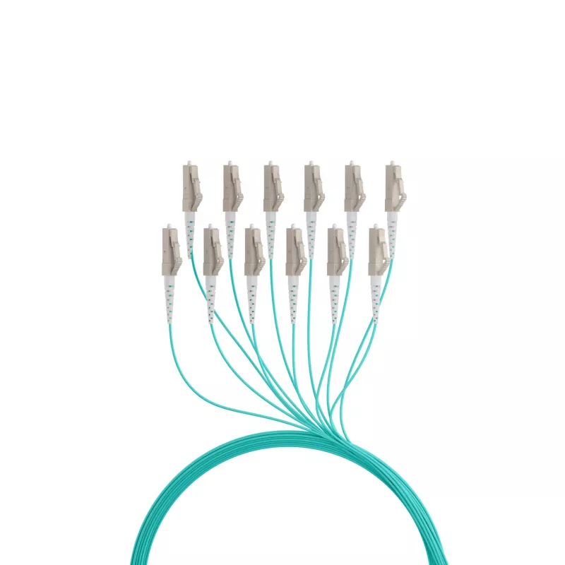EFB Elektronik Trunk-Kabel U-DQ ZN BH OM3 12G 1x12 LC-LC 150m Dca LSZH - 150 m O8342S150OM3
