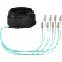 EFB Elektronik Trunk-Kabel U-DQ ZN BH OM3 8G 1x8 LC-LC 10m Dca LSZH O8322S10OM3