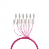 EFB Elektronik O8342S130OM4 Trunk-Kabel U-DQ ZN BH OM4, 12 Fasern (1x12), LC-LC, 130 m, Dca, LSZH