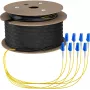 EFB Elektronik OS2 8-Faser LC-LC Trunk-Kabel 120m LSZH Dca O8322S120OS2