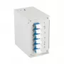 EFB Elektronik DIN-Hutschienen-Box OS2 6x LC-Duplex-Kupplung ohne Pigtails (BHS60921.6)