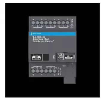BUSCH-JAEGER Binäreingangsmodul BI-M-10.20.1.11, 10-Kanal KNX, DIN-Schiene 2CDG510015R0021