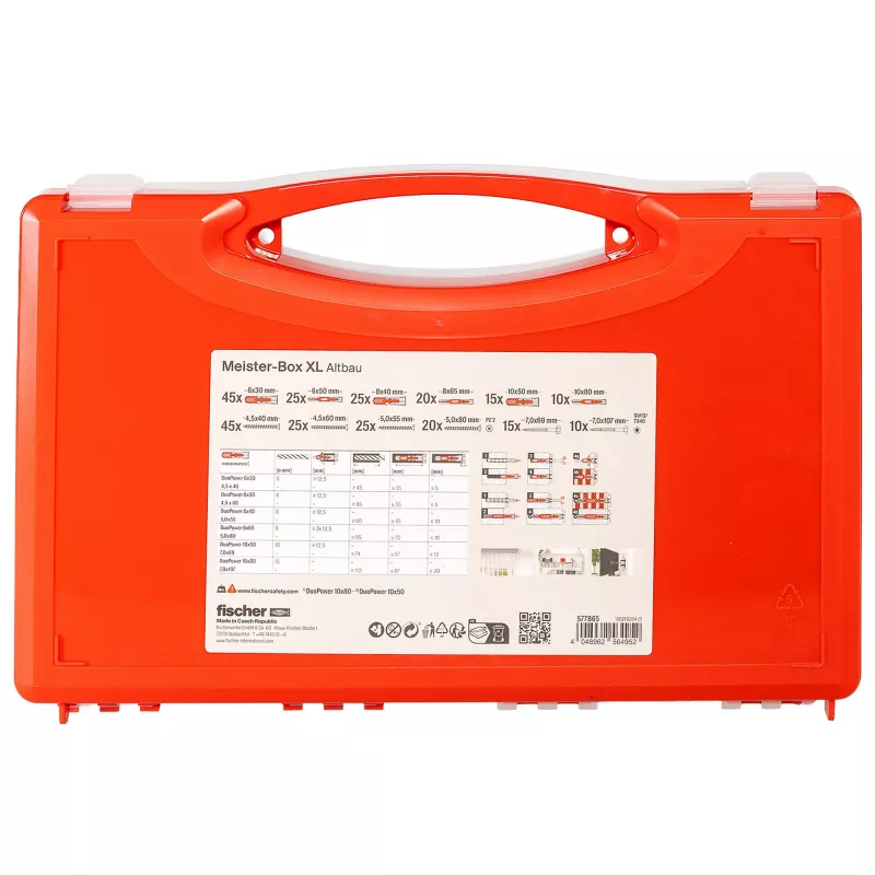 fischer Meister-Box XL Altbau+ S Dübel-Sortimentsbox (577865)