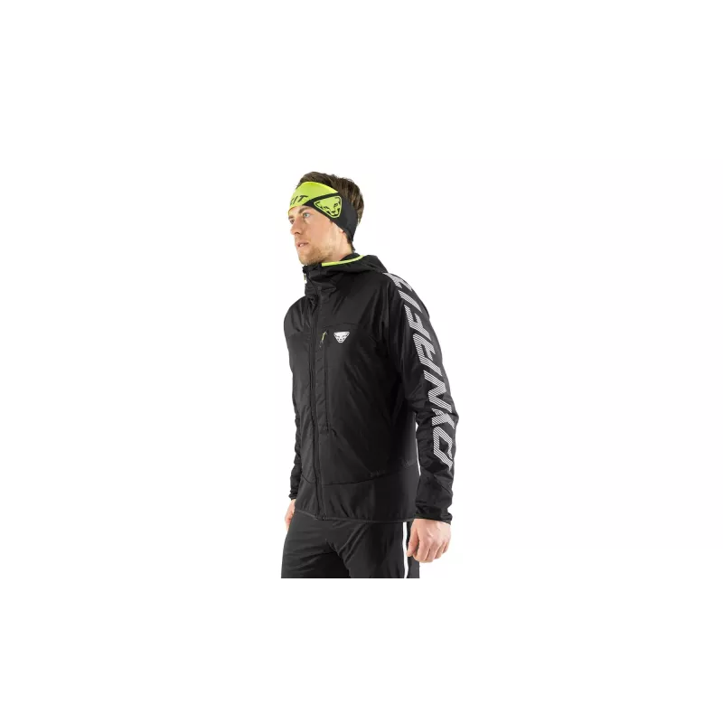 Dynafit DNA PTC Alpha Jacke - Black Out/Neon Yellow - L
