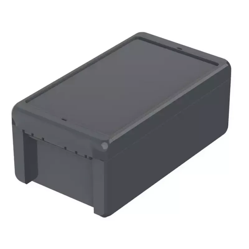 BOPLA Euromas II Wandgehäuse, Polycarbonat, Graphitgrau RAL 7024, 125 x 231 x 90 mm, IP65, IK08 96015234
