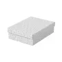 LEITZ Home M Aufbewahrungs- und Geschenkbox-Set mit 3, Weiß, 100% recycelter Wellpappe, abnehmbarer Deckel 628284