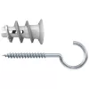 Fischer GK RH K NV Gipskartondübel mit Rundhaken, 22 mm, 1 Set (510662)