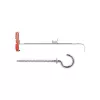 Fischer DuoTec 10 RH K NV Dübel mit Rundhaken, 1 Set (537264)