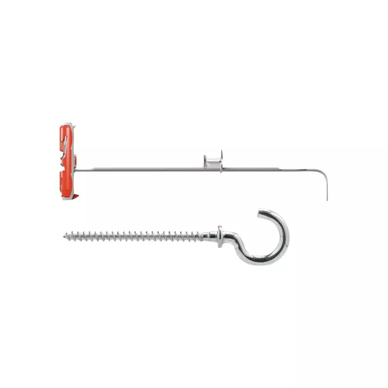 Fischer DuoTec 10 RH K NV Dübel mit Rundhaken, 1 Set (537264)