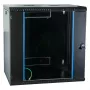 EFB 19-Zoll-Wandgehäuse 12U, fest, einteilig, RAL 9005, Tiefe 600 mm (691712VTS.60)