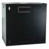 EFB 19-Zoll-Wandgehäuse 12U, fest, einteilig, RAL 9005, Tiefe 600 mm (691712VTS.60)
