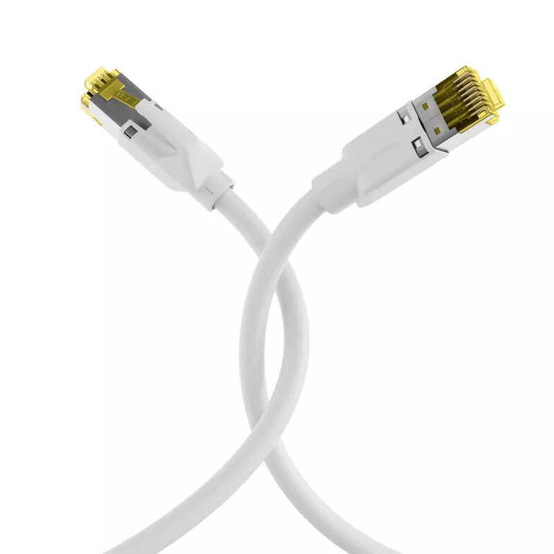 EFB-Elektronik Cat.6A S/FTP LSZH Patchkabel, RJ45, Weiß, 0,25 m K8560WS.0,25