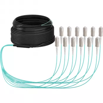 EFB Elektronik Trunk-Kabel U-DQ ZN BH OM3 12G 1x12 SC-SC 30m Dca LSZH O8341S30OM3