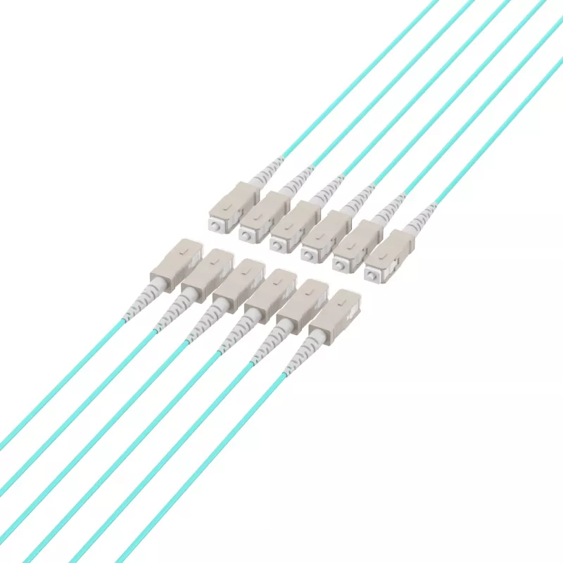 EFB Elektronik Trunk-Kabel U-DQ ZN BH OM3 12G 1x12 SC-SC 30m Dca LSZH O8341S30OM3