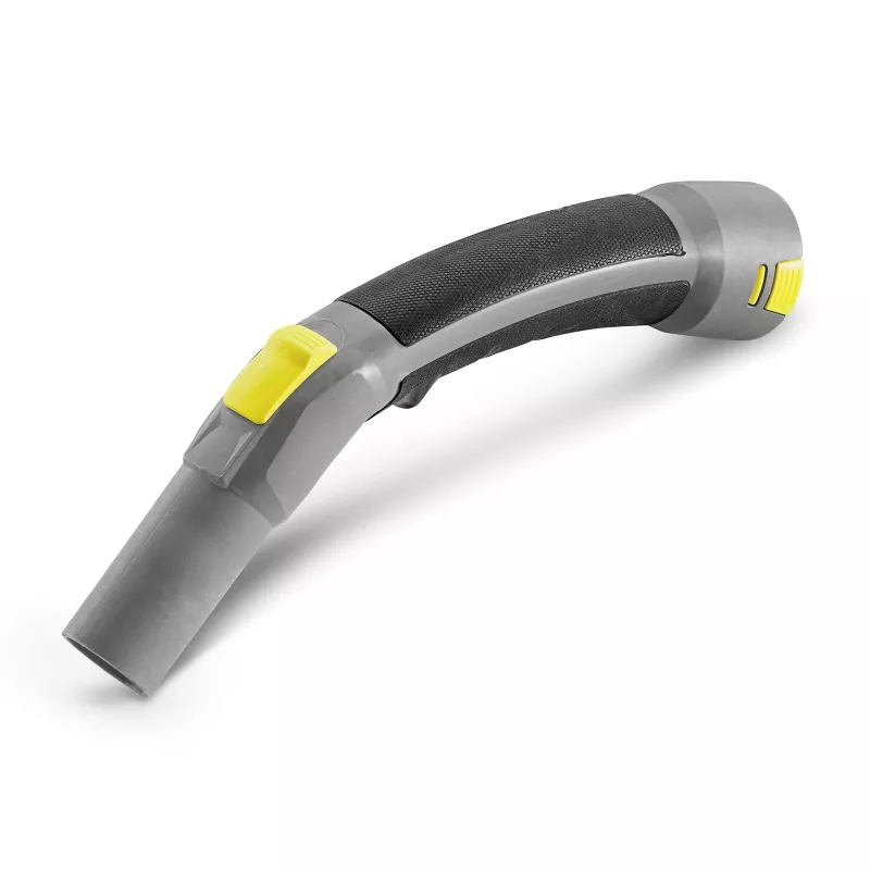 Kärcher Antistatik-Kunststoff-Winkel mit Falschluftschieber, DN 35, Clip 2.0 auf konisch, Grau