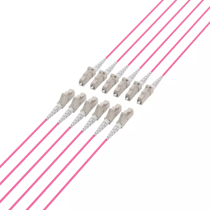 EFB Elektronik Trunk-Kabel U-DQ ZN BH OM4 12G 1x12 LC-LC 70m Dca LSZH O8342S70OM4