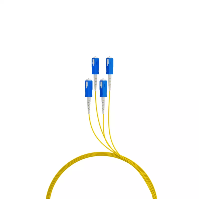 EFB Elektronik Trunkkabel U-DQ ZN BH OS2 4E 1x4 SC-SC 20m Dca LSZH - Glasfaserkabel - 20 m O8301S20OS2