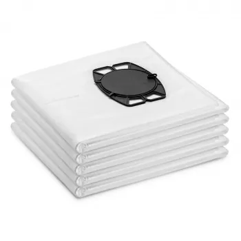 Kärcher 2.885-753.0 Vliesfilterbeutel 5er-Pack für NT 5 Nass-/Trockensauger, 65-75 Liter