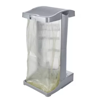 KEEEPER Abfallbehälter-System Ole 35x40x75cm Hell Silber