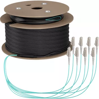 EFB Elektronik Trunk-Kabel U-DQ ZN BH OM3 8G 1x8 LC-LC 130m Dca LSZH - 130 m O8322S130OM3