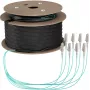 EFB Elektronik Trunk-Kabel U-DQ ZN BH OM3 8G 1x8 LC-LC 130m Dca LSZH - 130 m O8322S130OM3