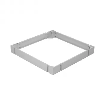 EFB Elektronik Sockel für 600x600mm Netzwerkschränke, Grau PEL-SOK66VV.GR