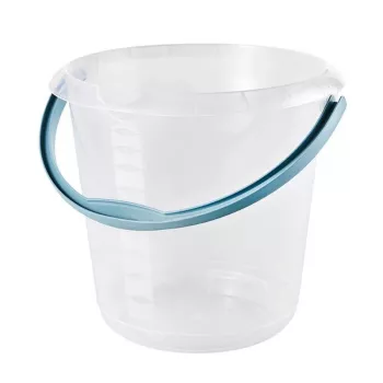 KEEEPER Eimer mit Ausguss 10L Mika Ø30x28cm Transparent