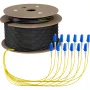 EFB Elektronik Trunk-Kabel U-DQ ZN BH OS2 12E 1x12 LC-LC 90m Dca LSZH O8342S90OS2