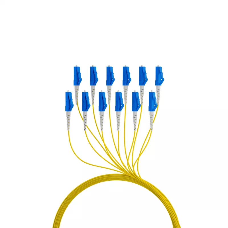 EFB Elektronik Trunk-Kabel U-DQ ZN BH OS2 12E 1x12 LC-LC 90m Dca LSZH O8342S90OS2