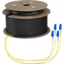 EFB Elektronik Trunk-Kabel U-DQ ZN BH OS2 4E 1x4 LC-LC 150m Dca LSZH G675A1 - 150 m O8303S150OS2