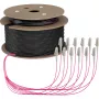 EFB Elektronik Trunk-Kabel U-DQ ZN BH OM4 12G 1x12 LC-LC 150m Dca LSZH - 150 m (O8342S150OM4)